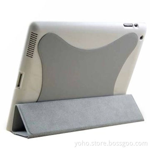 Folio "X" Case/Pouch/Skin Cover for iPad 2, Made of PU Leather